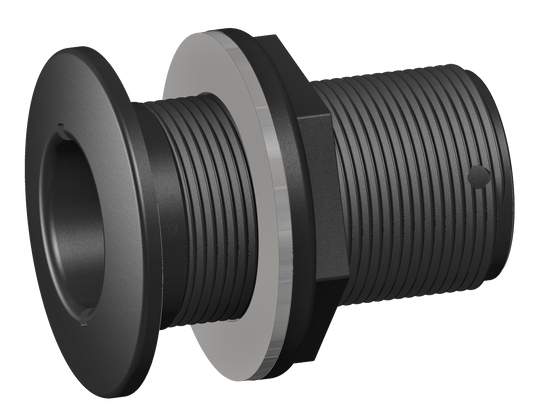 TruDesign Skin Fitting Domed 2” BSP Black