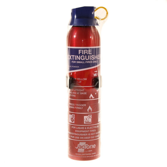 AG 600g Dry Powder Fire Extinguisher and Bracket E100