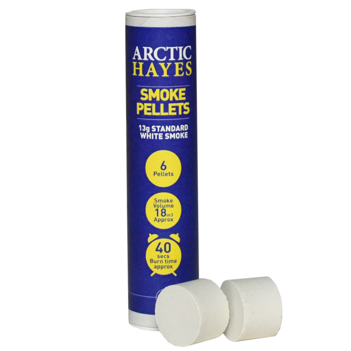 Arctic Hayes Smoke Pellets 5g Tube of 6 E112