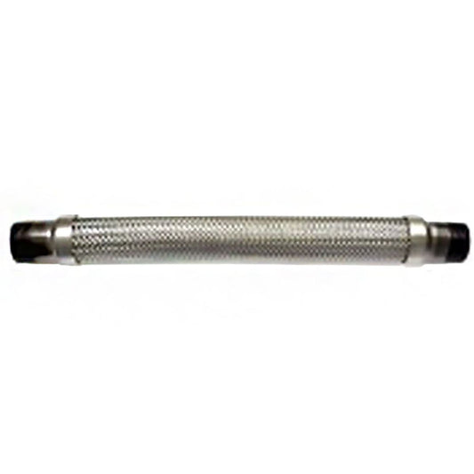 AG Stainless Steel Exhaust Bellows (1-1/2" BSP Male Ports / 18" Long)