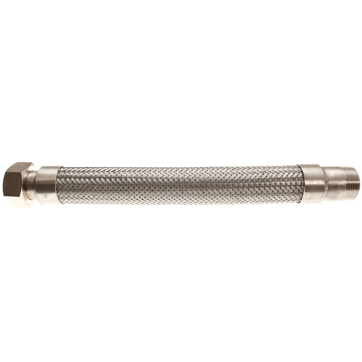 AG Stainless Steel Exhaust Bellows (1-1/2" BSP Male-Female / 18" Long)