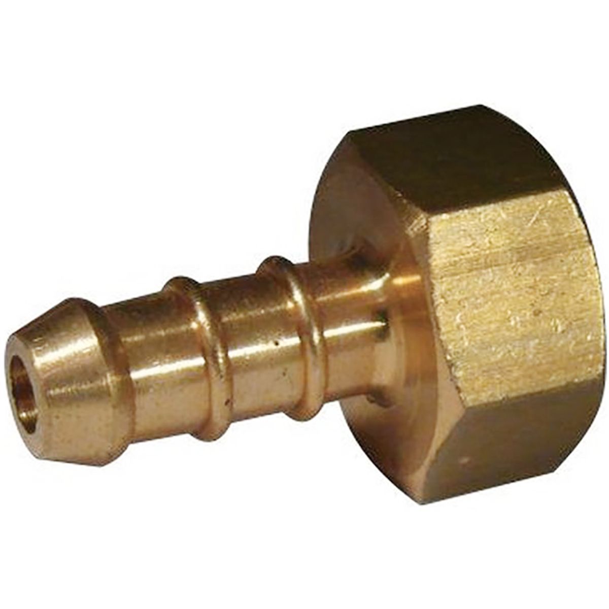 Compression Hose Connector (3/8" BSP Female to 3/8" Gas Fulham Nozzle) F104