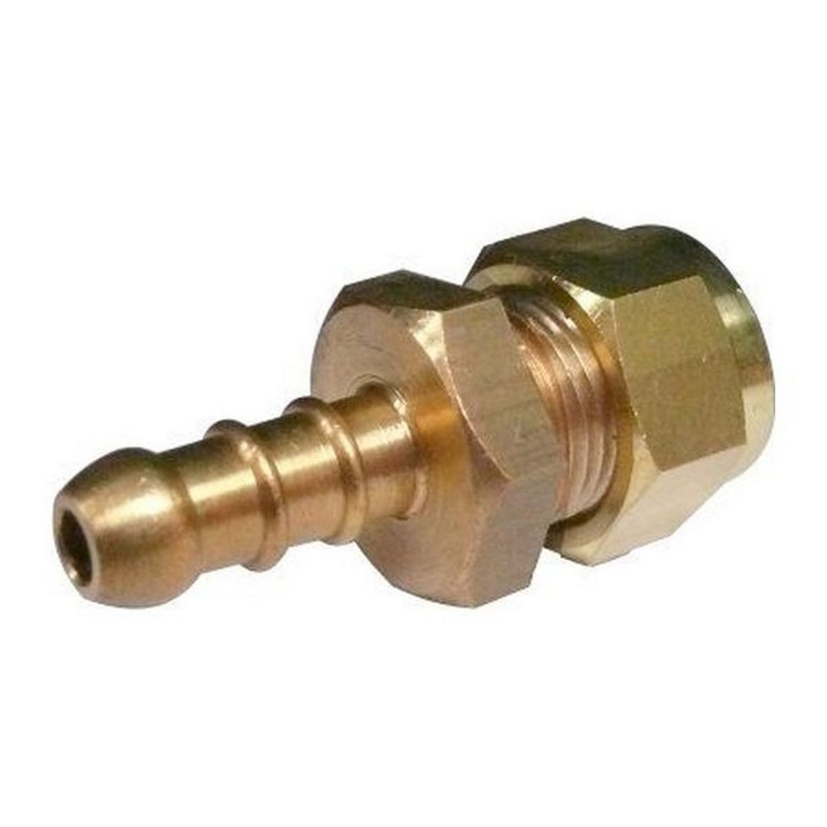 Compression Hose Connector 3/8" Compression to 3/8" Gas Fulham Nozzle F105A