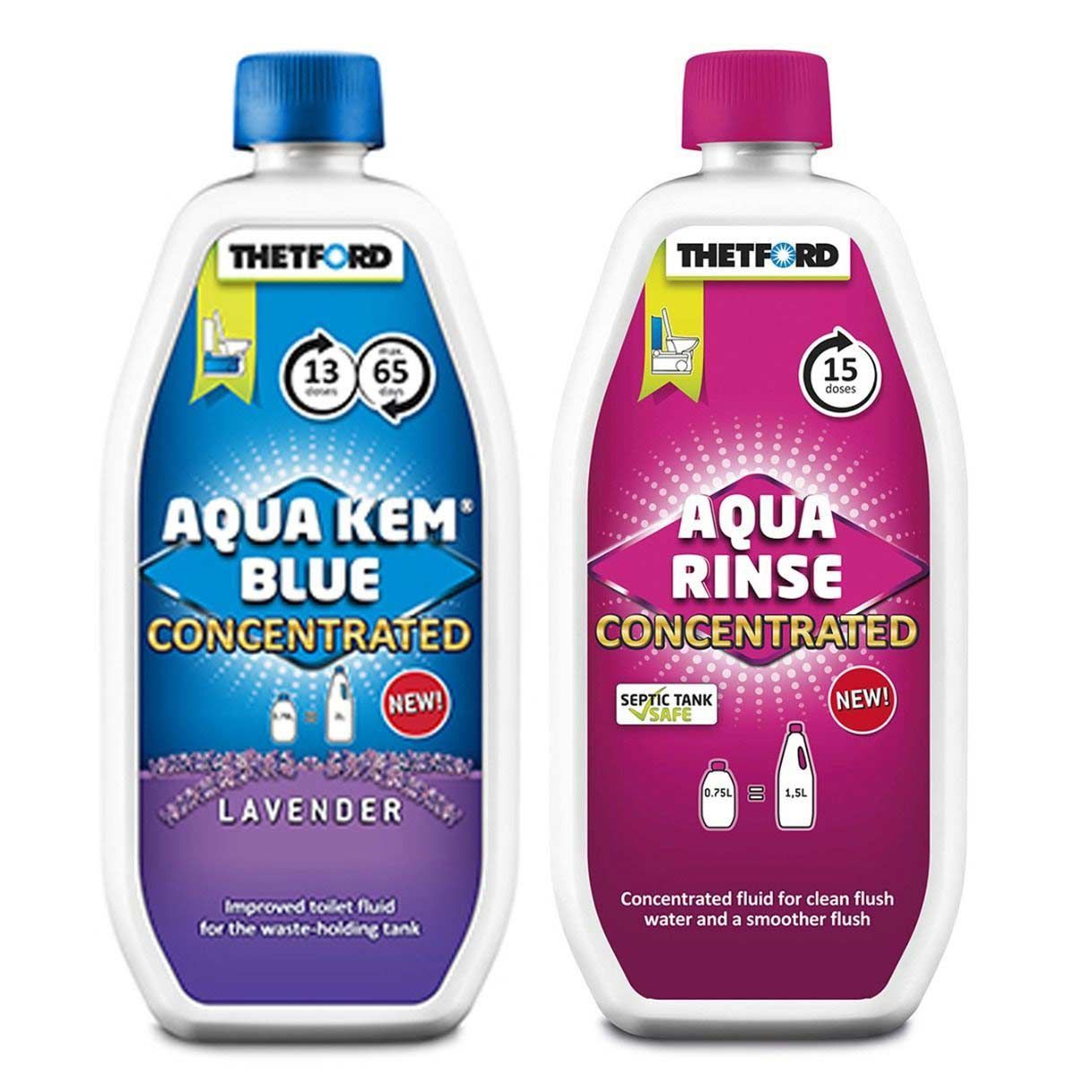 Thetford Duopack Concentrate (Aquakem Blue Lavender & Aqua Rinse) F246