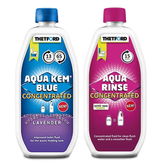Thetford Duopack Concentrate (Aquakem Blue Lavender & Aqua Rinse) F246