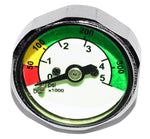 Beaver First Stage Button Pressure Gauge