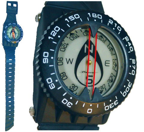 Beaver Navigator Wrist Mounted Compass HS CODE - 	9014100090	  C.O.O. - 	TW