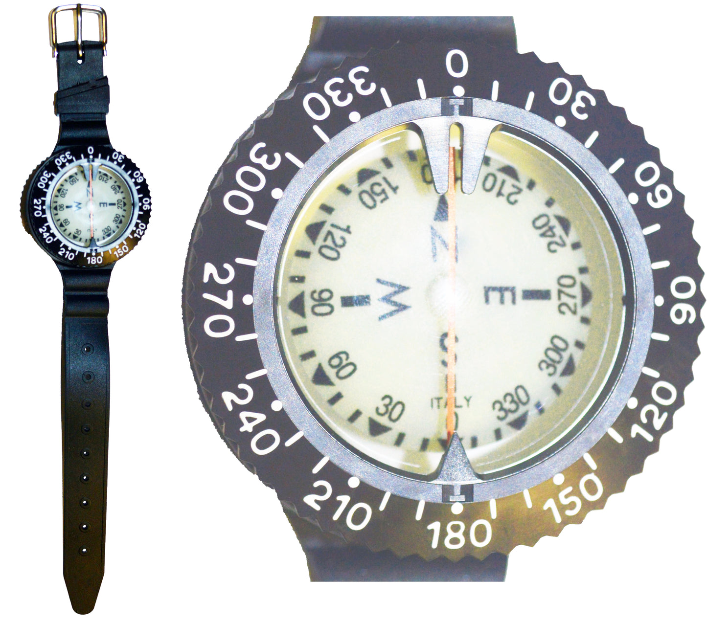 Beaver Polaris Wrist Mounted Compass