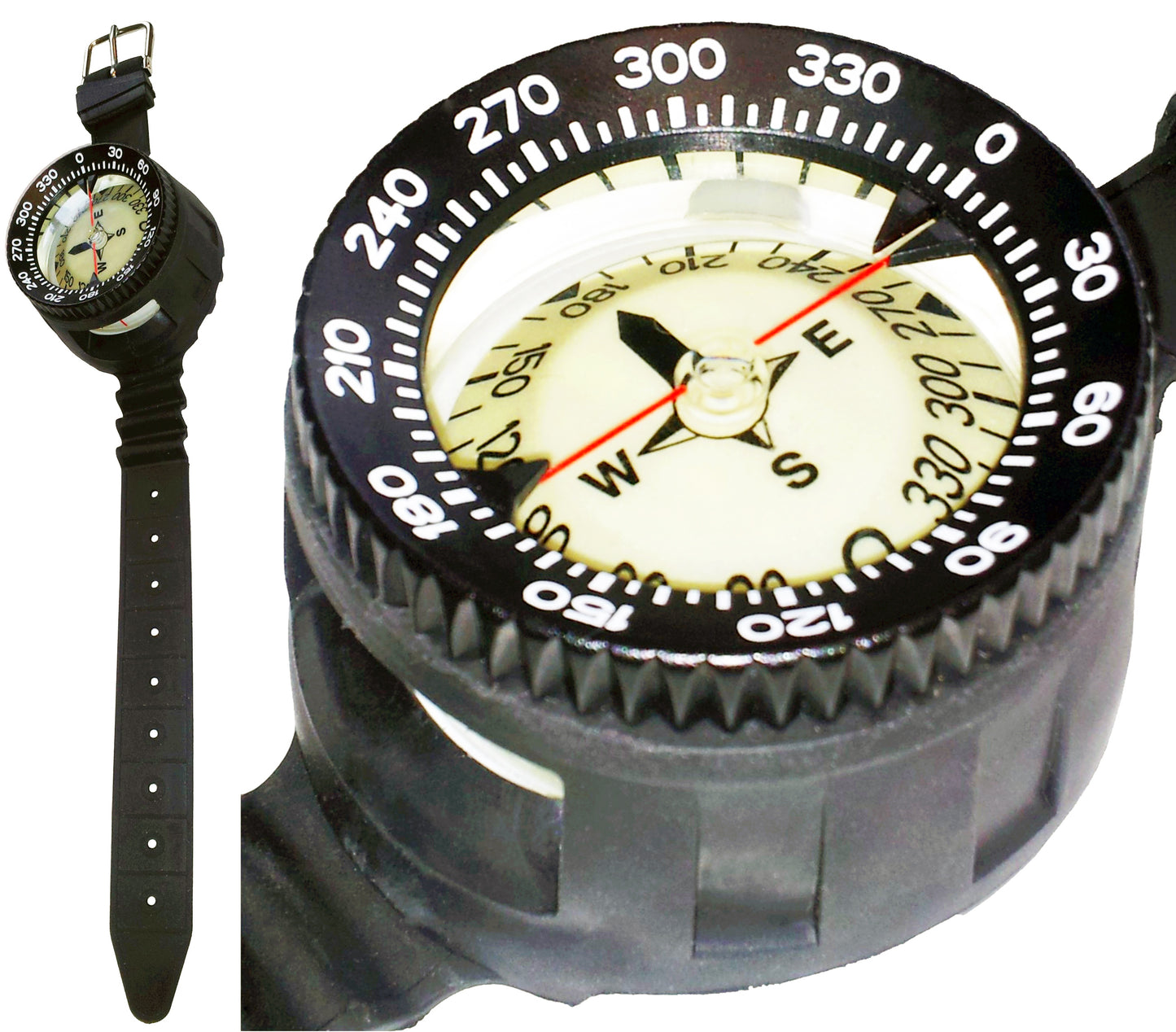 Beaver Trailblazer Wrist Mounted Compass