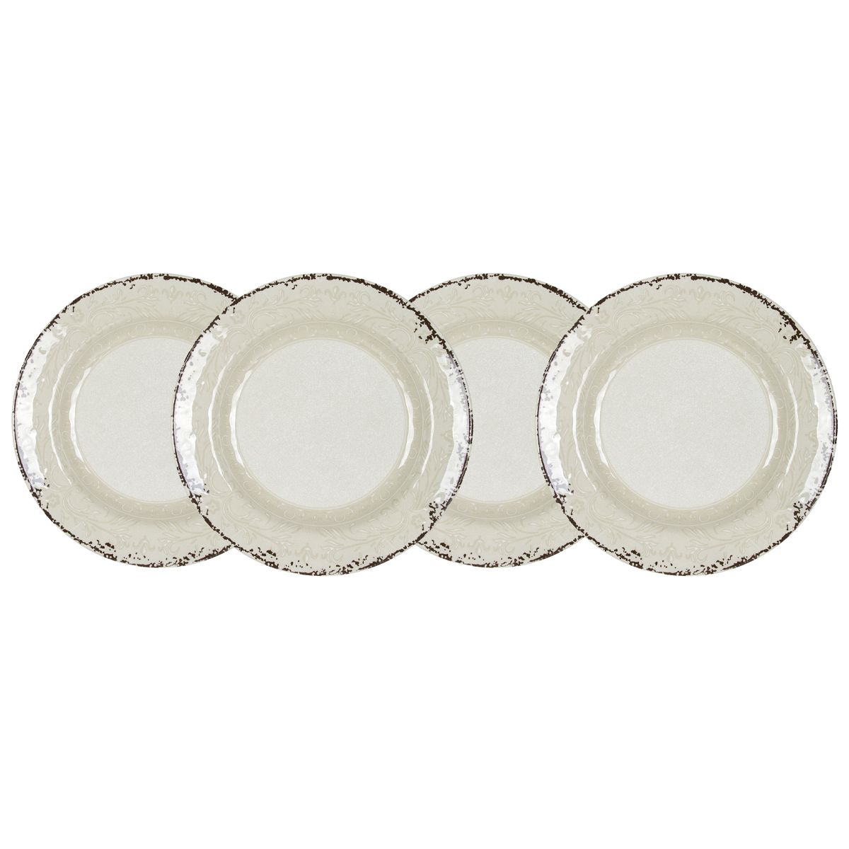 Gimex Stone Line Dinner Plate Sand (4 Pieces)