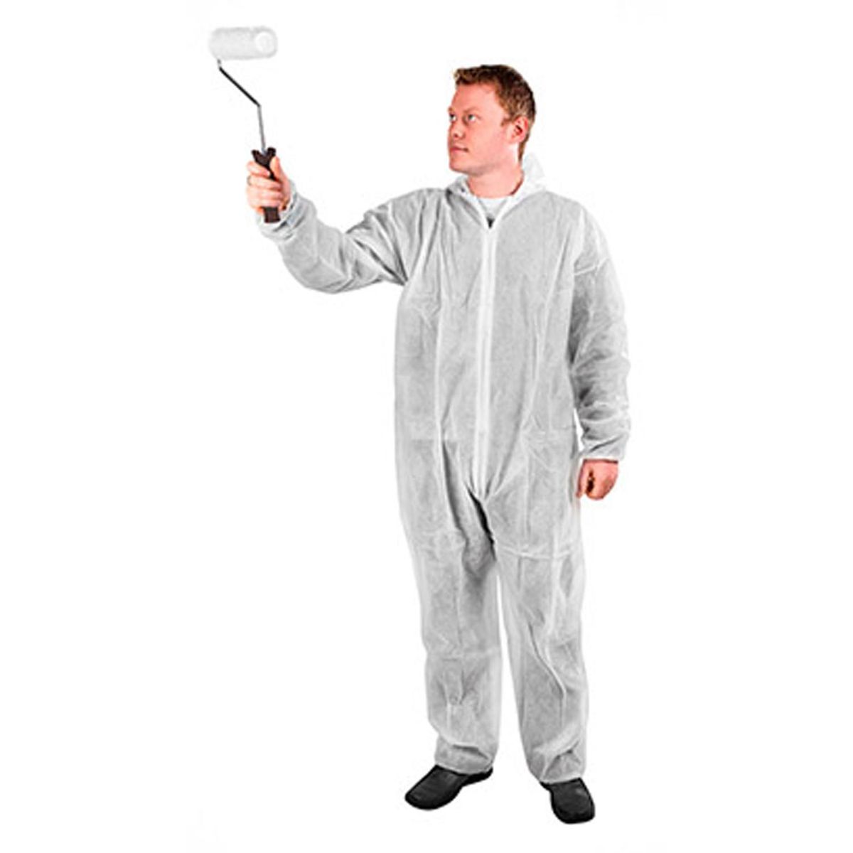 Glenwear Full Body Protective Overall (Extra Large / White) GW-CEL