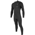 Sooruz FIGHTER 5/4/3 Fullsuit Chest Zip Wetsuit (Black)