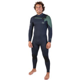 Sooruz FIGHTER 5/4/3 Fullsuit Chest Zip Wetsuit (Navy)