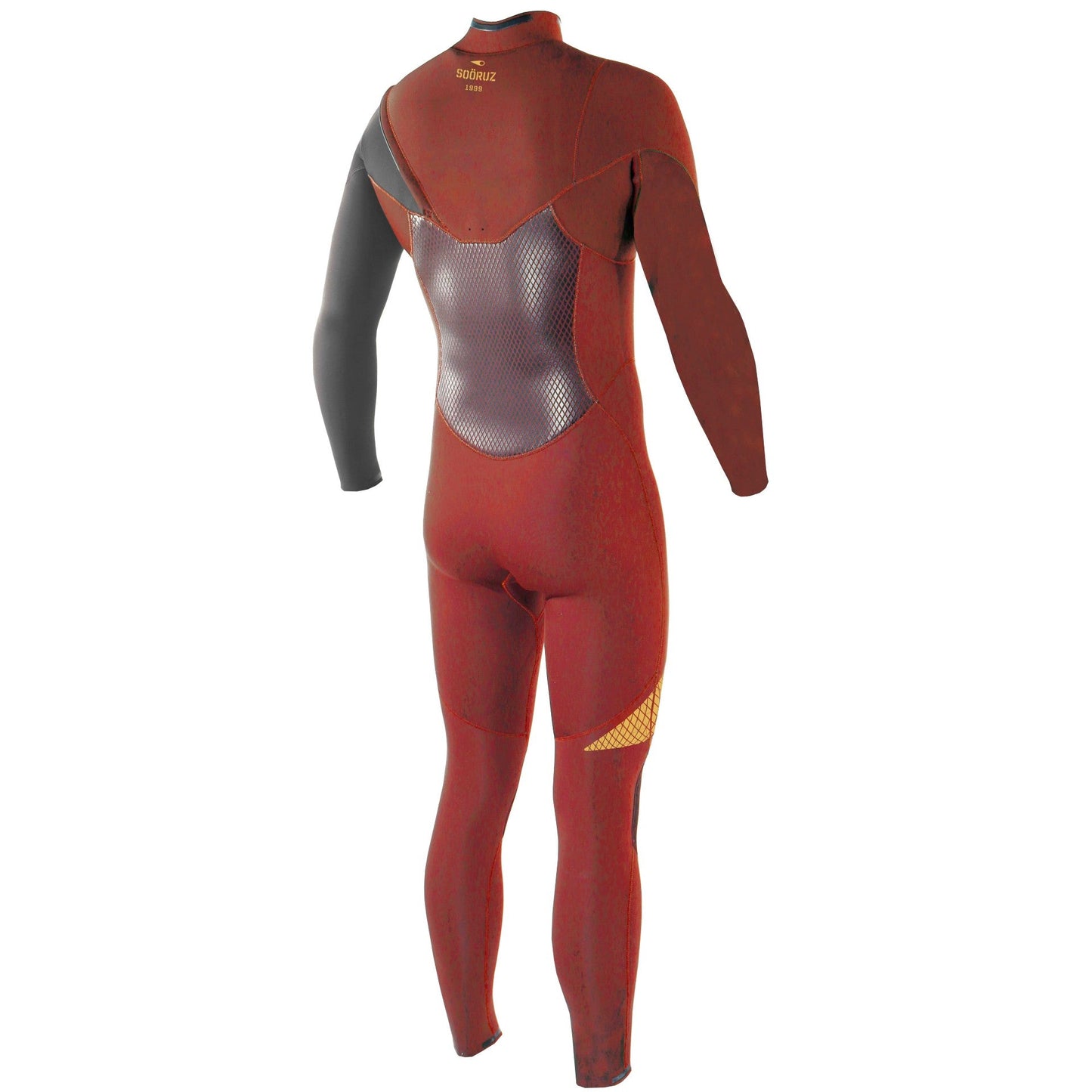 Sooruz FIGHTER 5/4/3 Fullsuit Chest Zip Wetsuit (Wine)