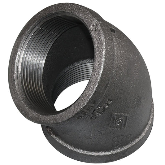 AG Malleable Iron Compact 45 Degree Elbow (Female Ports / 2" BSP) HF-341