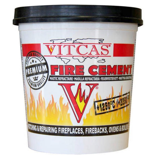 Vitcas Black Fire Cement 1kg HS-119