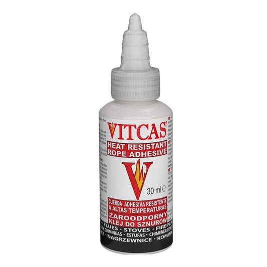 Vitcas Heat Resistant Rope Seal Adhesive White 30ml HS-796