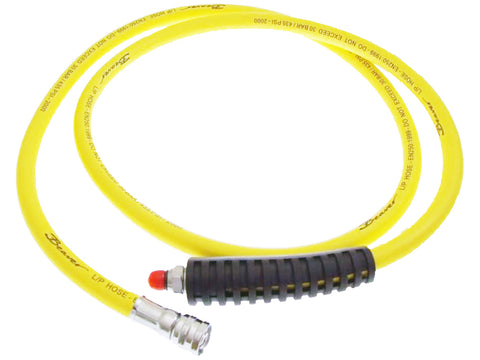 Beaver Extra Long Regulator Hose 60" (1.5m) Yellow