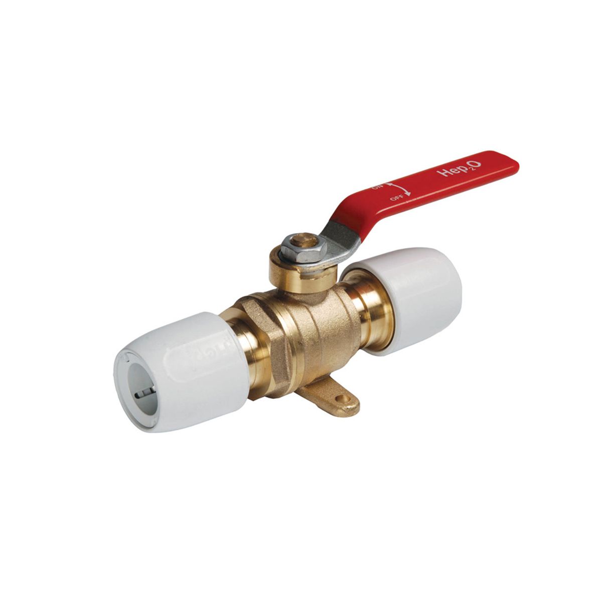 Hep2O HX22 Push Fit Lever Ball Valve (15mm) HX22/15W
