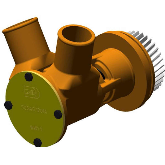 Jabsco Engine Cooling Pump 50540-1201A (45mm Hose / Flange Mount) JAB-50540-1201A