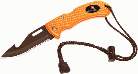 Beaver Flo Orange Venture Fold-Up Knife - HS CODE - 	8211920000	  C.O.O. - 	TW