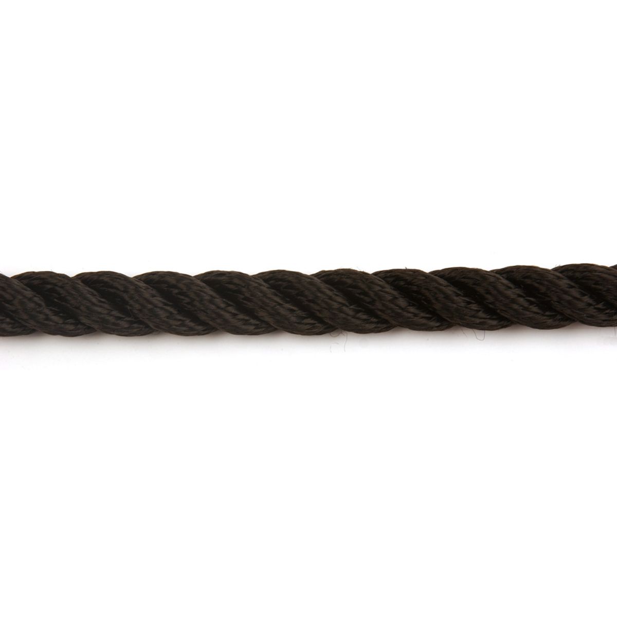 Kingfisher 12mm Black Mooring Rope with Large Eye Splice (10m)