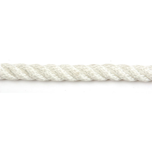 Kingfisher 12mm White Anchor Line Rope with Galvanised Thimble (15m)