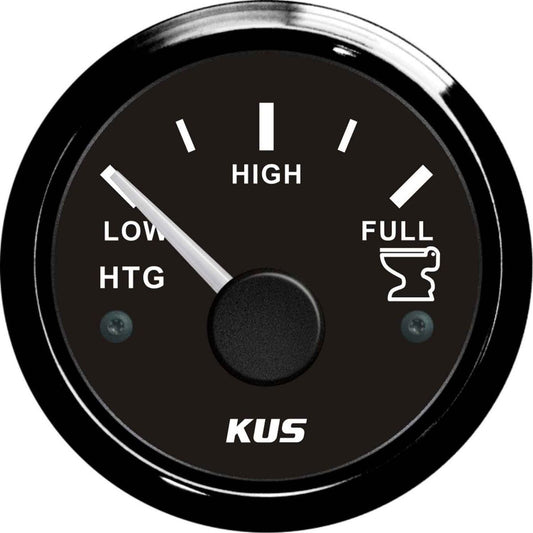 KUS Waste Water Level Gauge Black SS Bezel (Black / Euro Resistance) KY12003