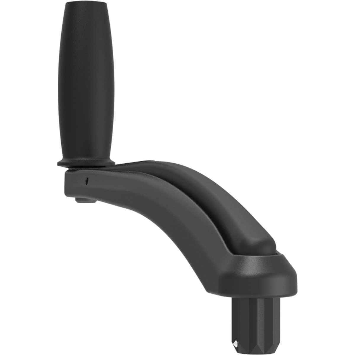 Lewmar ProTouch Winch Handle with Single Grip Black (200mm)