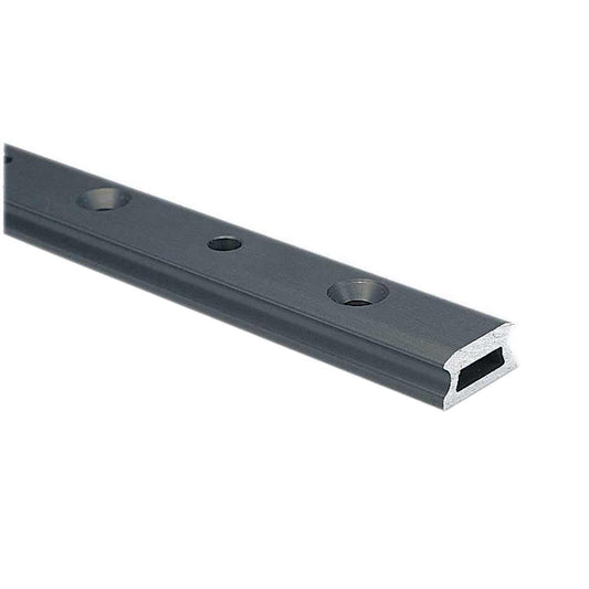 Lewmar Size 1 Drilled Track with Plunger Holes (3m / Black)