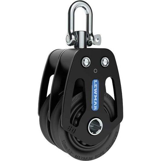 Lewmar HTX Block Double (60mm)