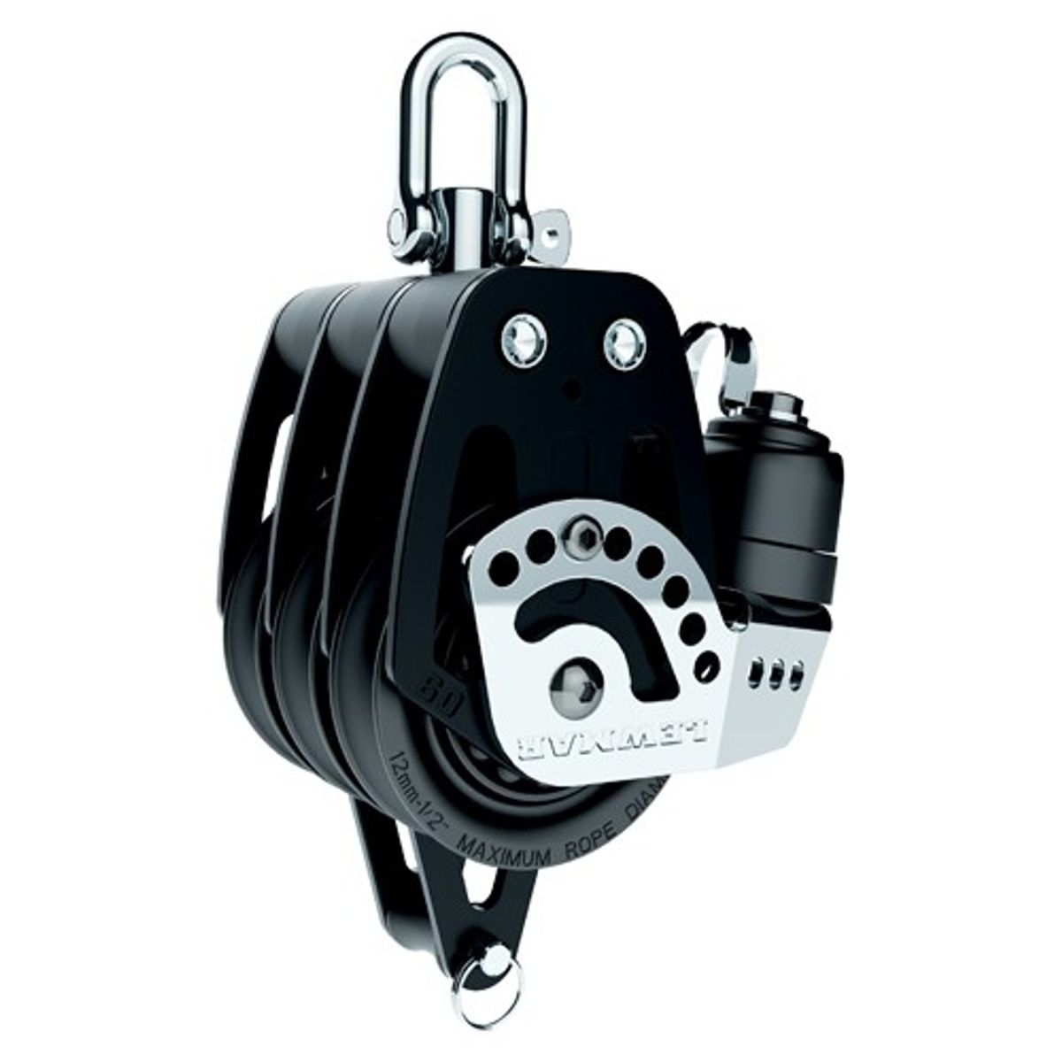 Lewmar HTX Block Triple, Becket and Cam (60mm)