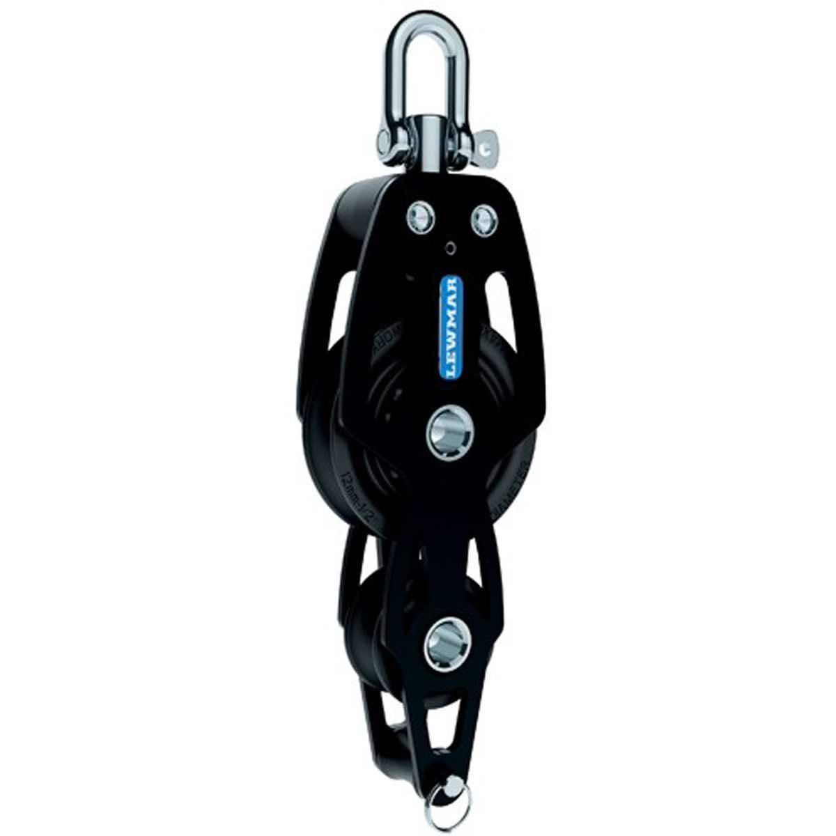 Lewmar HTX Block Fiddle and Becket (72mm)