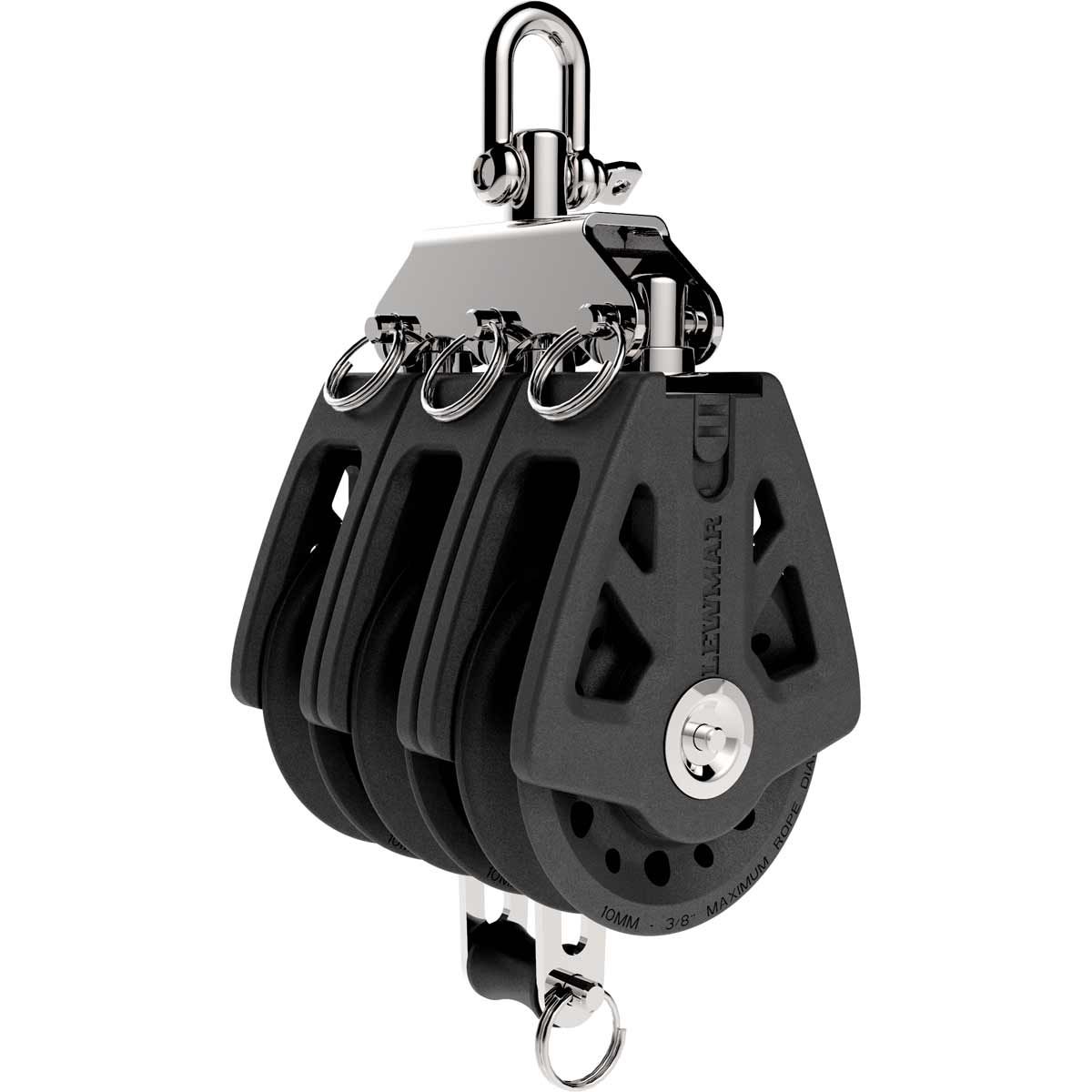 Lewmar Synchro Block Triple Becket (60mm)