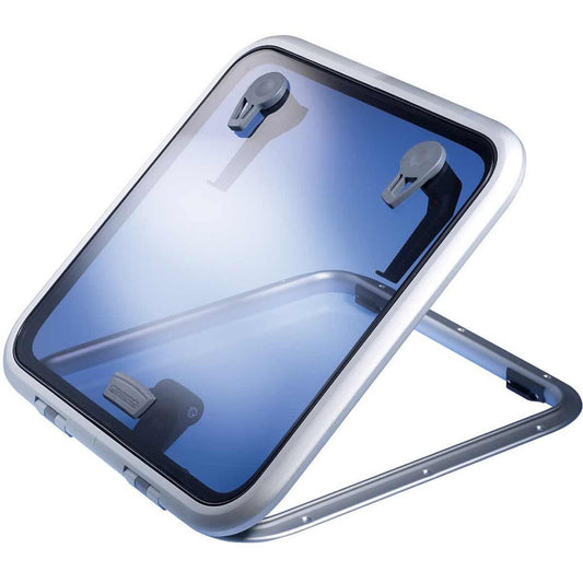 Lewmar Low Profile Hatch with Stay (Size 60 / Smoke Grey)