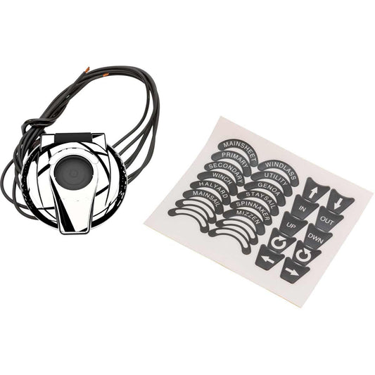 Lewmar CHSX Foot Switch (Open / Stainless Steel)
