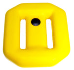 Beaver 1 Kg Yellow Vinyl Coated Lead Block  - HS CODE - 78060090	  C.O.O. - GB