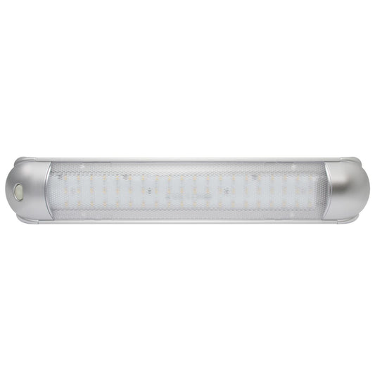AAA Silver Strip Light Warm LED (60) with Switch 10-30V LD-004
