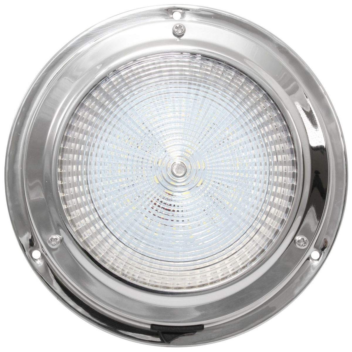 AAA 12V Stainless Steel Light LED 4" Dome (137mm) - Natural White LD-026