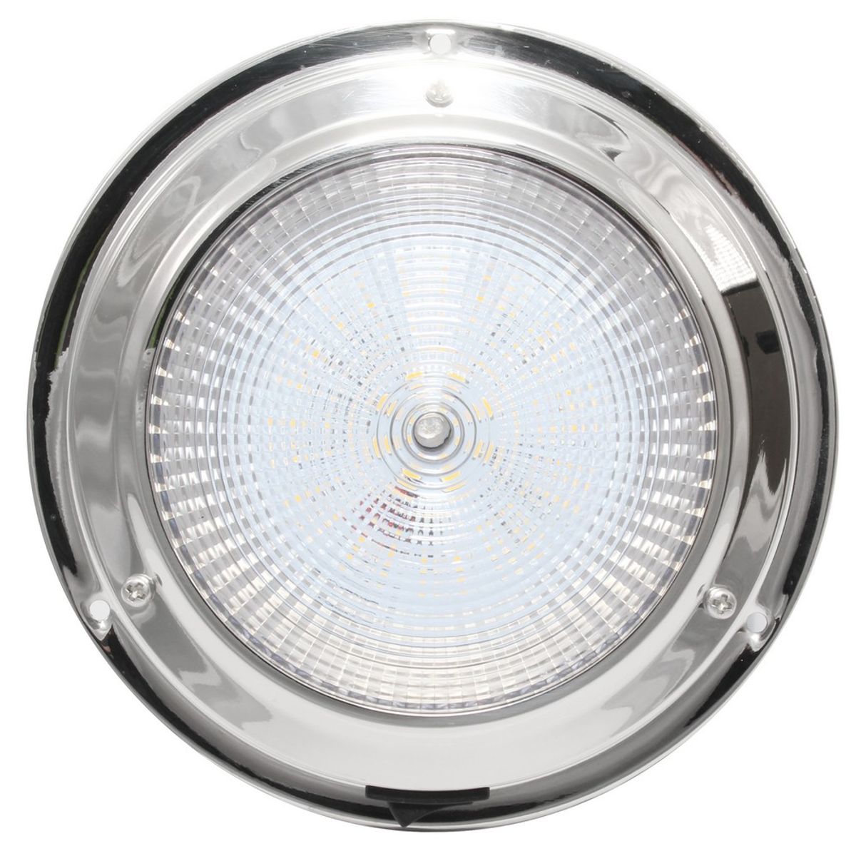 AAA 12V Stainless Steel Light LED 4" Dome (137mm) - Warm White LD-027