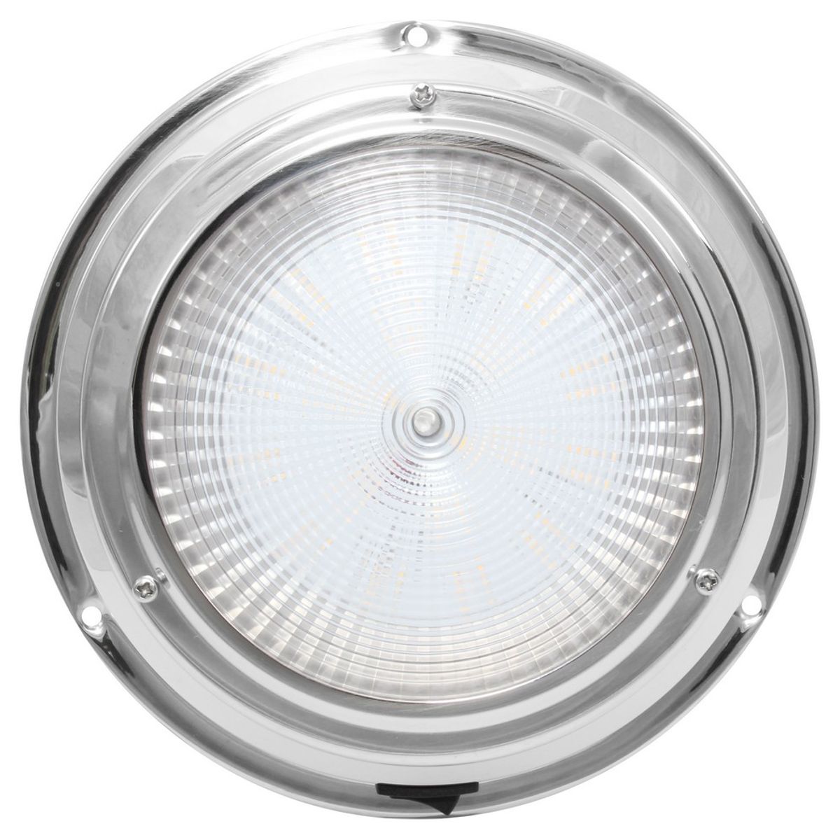 AAA 12V Stainless Dome Light Warm White LED 168mm 5" Dome LD-031