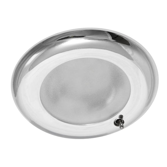 AAA 8-28V Chrome Flush Mount Warm White LED Downlight 77mm Diameter LD-051