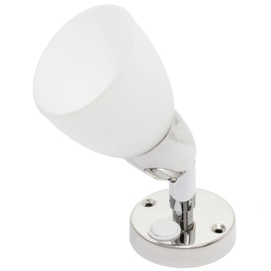 AAA LED Adjustable Reading Light Frosted Shade 10-30V LD-102