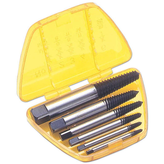 Laser Tools Screw Extractor Set 6-Piece (M3 to M25 / 1/8" to 1") LT-0295