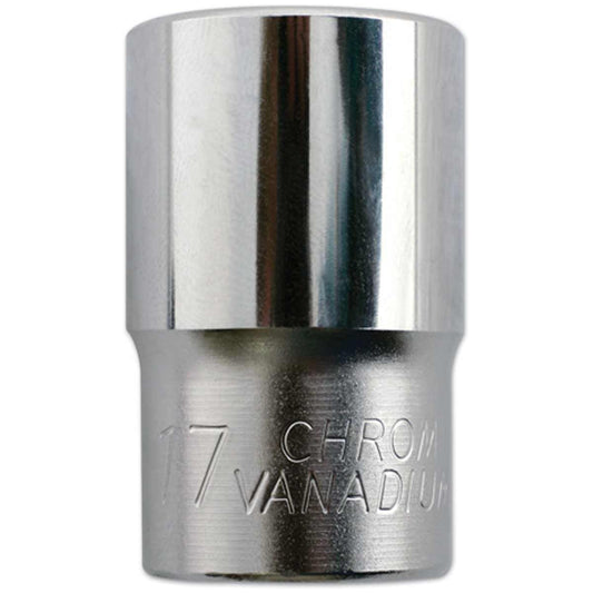 Laser Tools 17mm Single Hex Socket Bit with 1/2" Drive (Standard) LT-0813