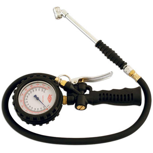 Laser Tools Dial Type Inflator Gauge (3" / 170 PSI / 12 Bar) LT-5448