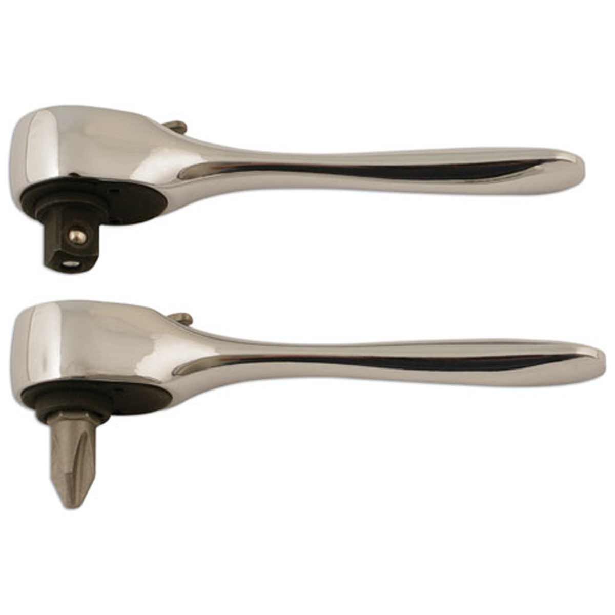 Laser Tools Micro Ratchet Set 1/4" Drive (2-Piece) LT-5822