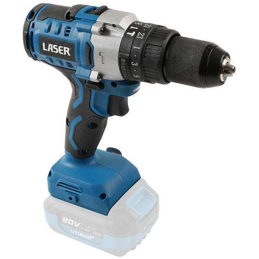 Laser Tools Cordless Variable Speed Impact Drill 20V (No Battery) LT-8011
