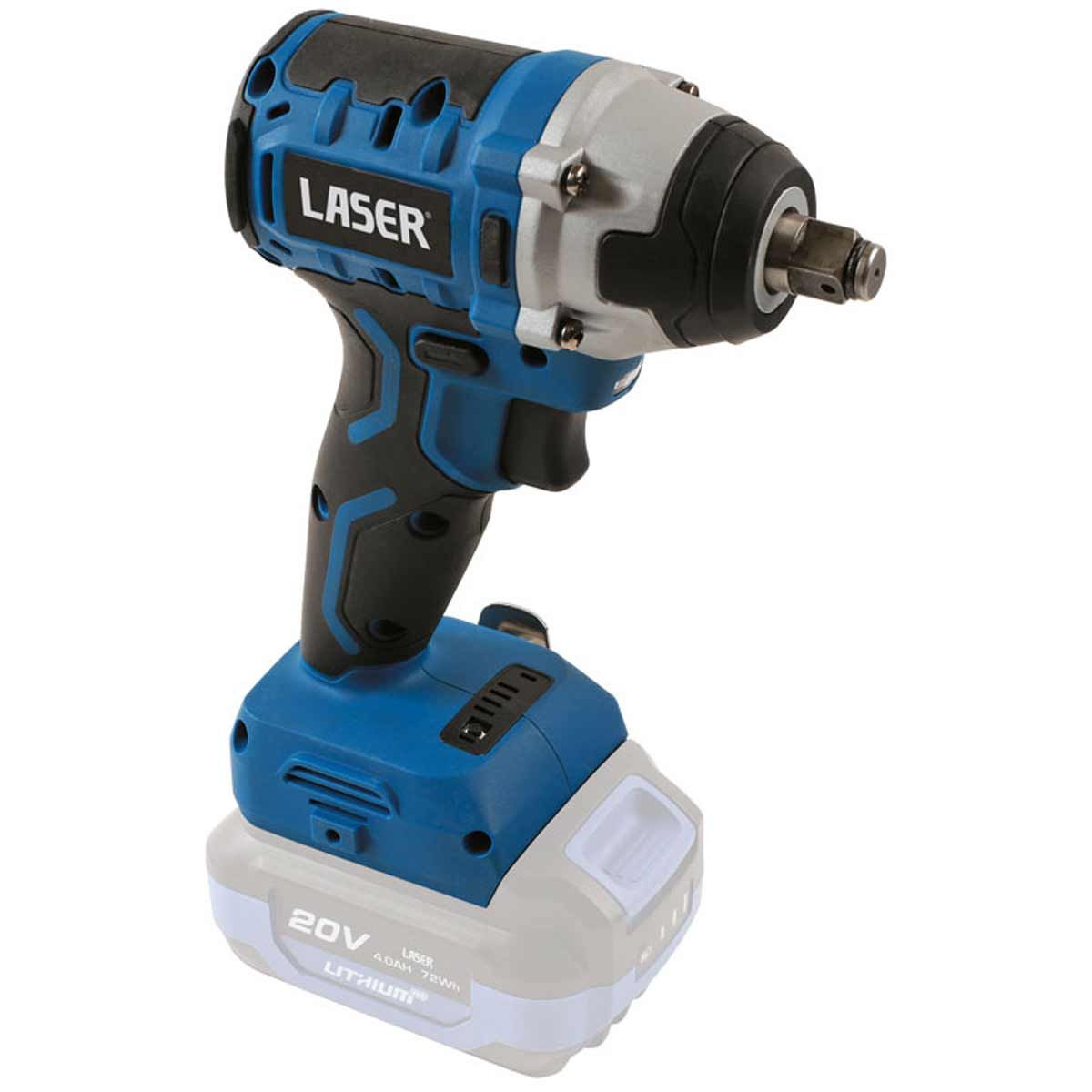 Laser Tools Cordless Impact Wrench 1/2" Drive 20V (No Battery) LT-8013