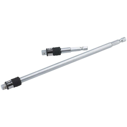 Laser Tools 2-In-1 Socket and Bit Adaptor Set (1/4") LT-8796